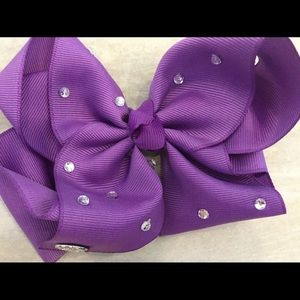 Mini Purple Jojo Bow